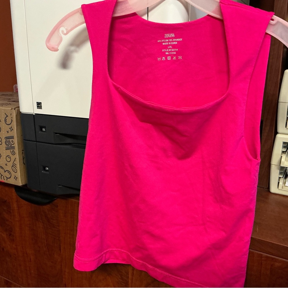 Zenana Outfitters Fuchsia Tank Top